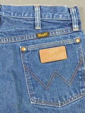 Wrangler VTG Jeans Men's 34 Fits 31x31 Blue 13MWZ Cowboy Cut Western USA Made